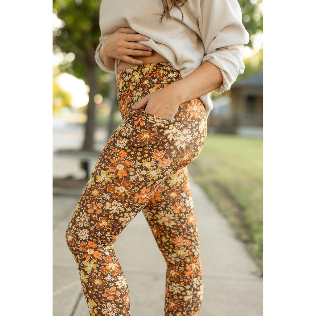 Autumn - Fall Leaves Leggings