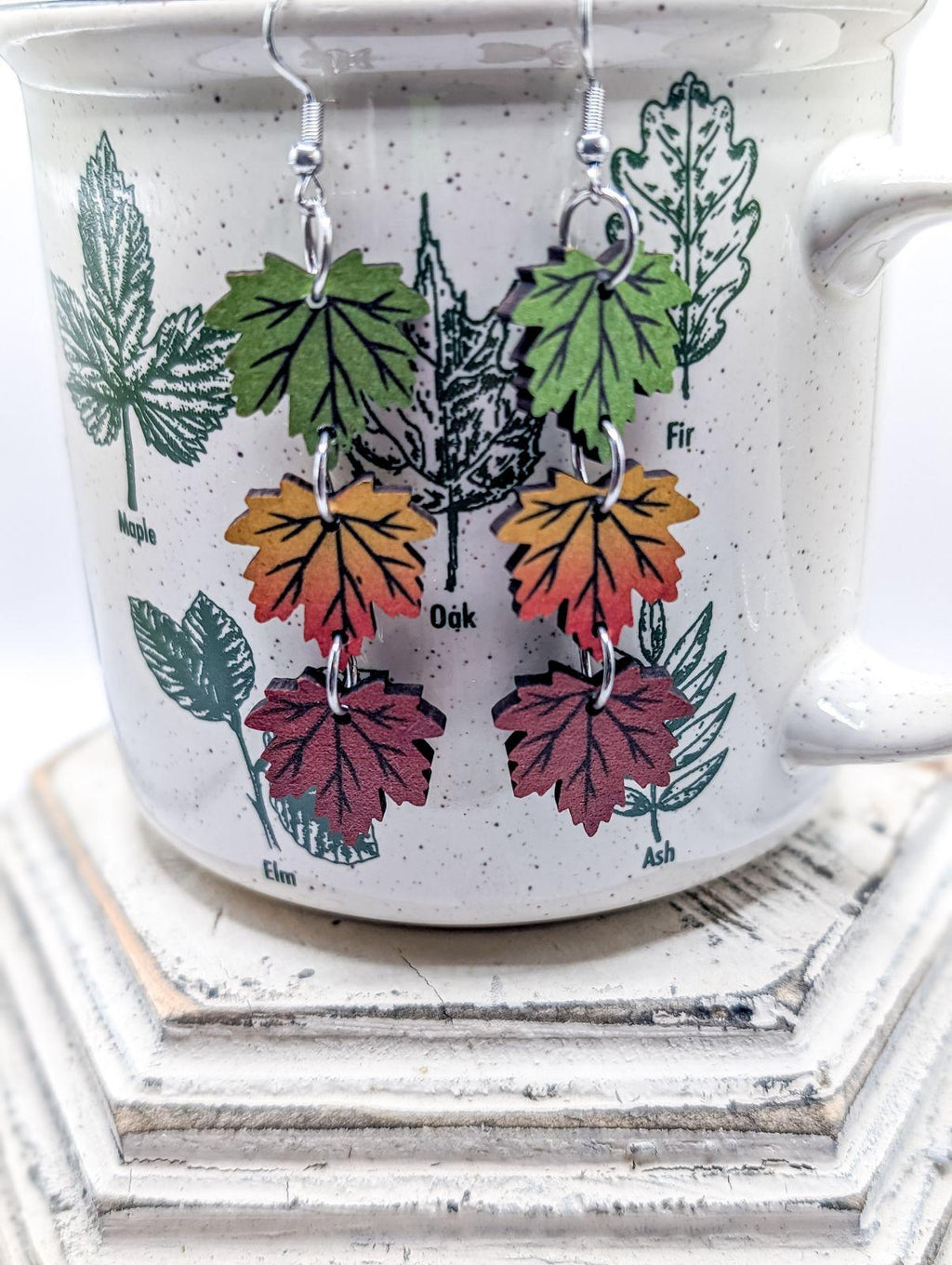 Beautiful Fall Leaf Earrings