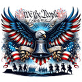 God Bless America Fabric Panel 1