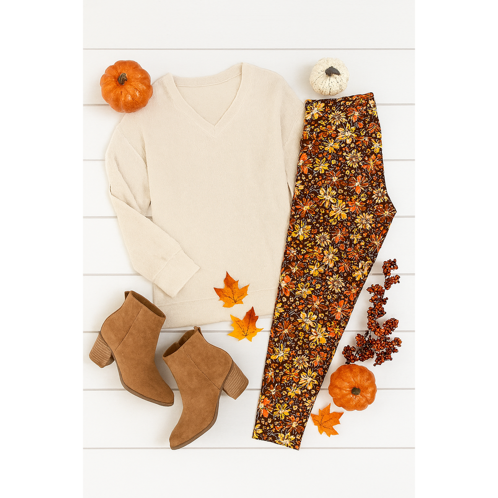 Autumn - Fall Leaves Leggings